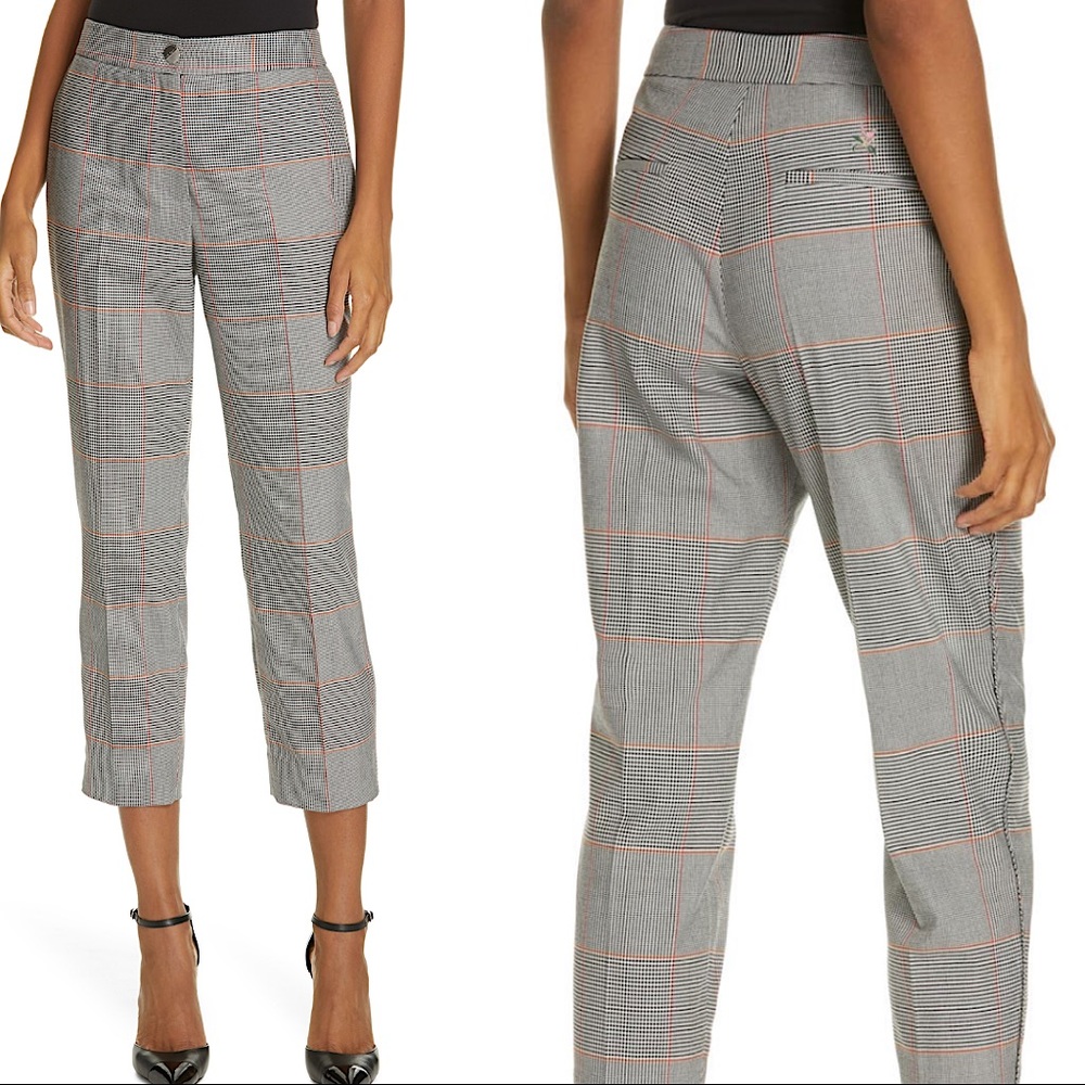 Ted Baker DARCEYT Houndstooth Crop Trouser Pants